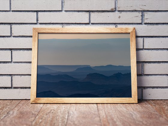 Sunrise over Ramon crater #5 | Limited Edition Fine Art Print 1 of 10 | 60 x 40 cm