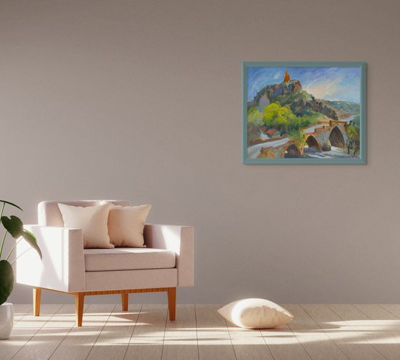 Bridge to the Hilltop Sanctuary