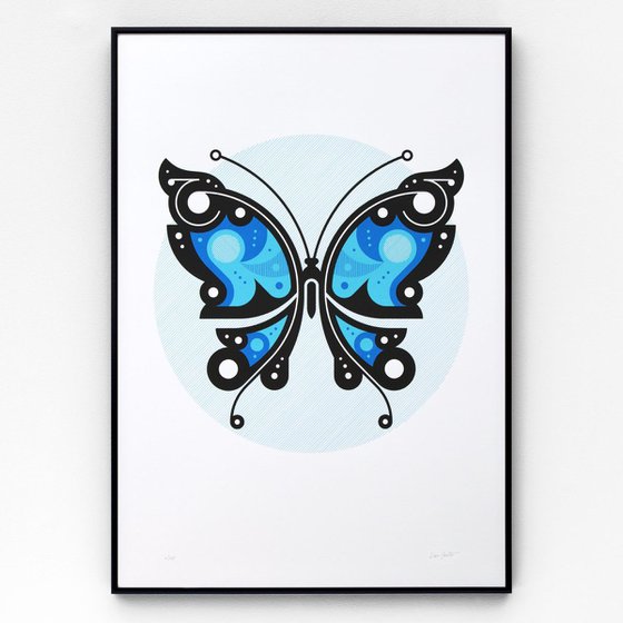 Butterfly #2 A2 limited edition screen print