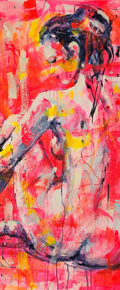 Evening with Mia by Marta Zawadzka