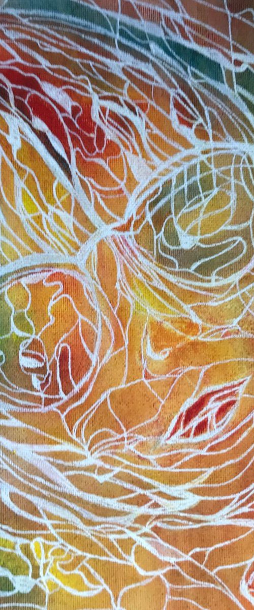 Abstract woman CZ18049 by Carol Zsolt