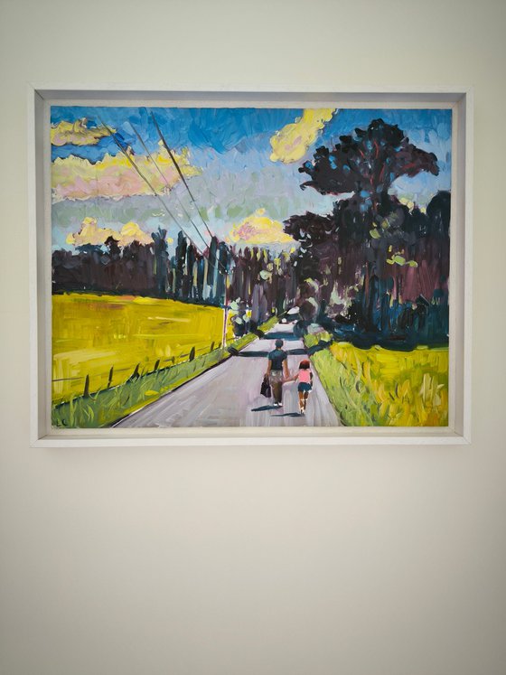 Sun Over the Countryside