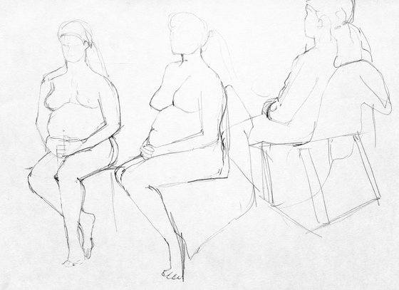 Study 04; Life Drawing