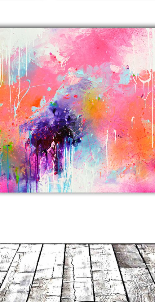 Fresh Moods 65 - Large Abstract Art by Soos Roxana Gabriela