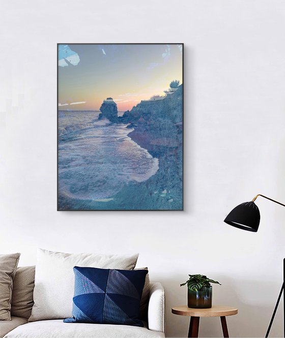 Collage Cityscape&Sand