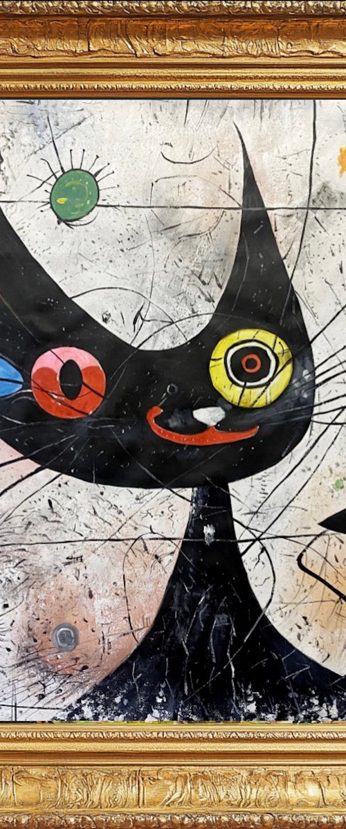 CAT / MiRÓ by Angel Rivas