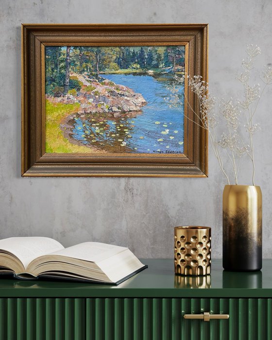 Forest lake
