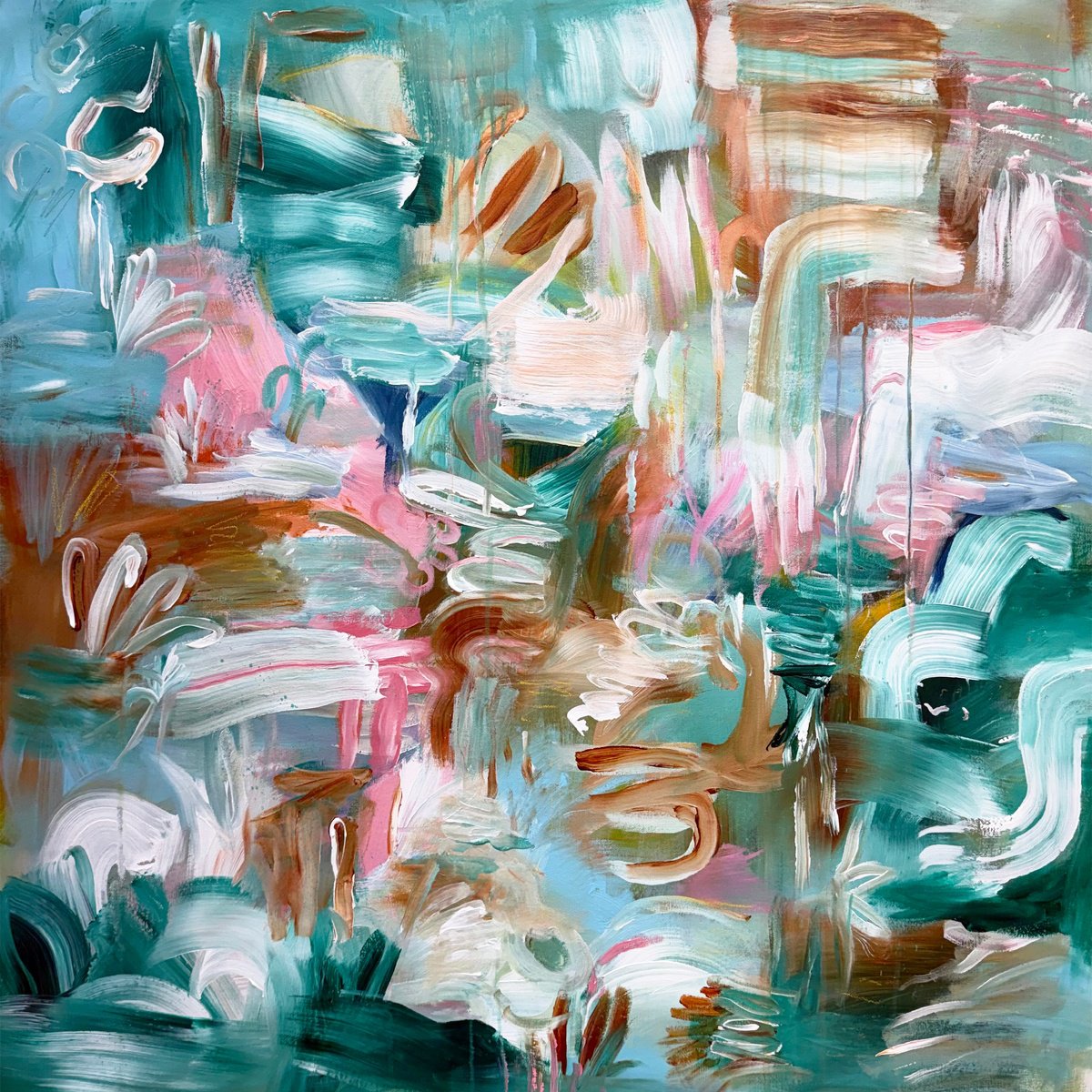 Tidal Reverie By Theodor Anghel, 30 X 30, Artwork For Sale On Artfinder