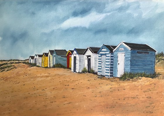 Beach Huts at Southwold