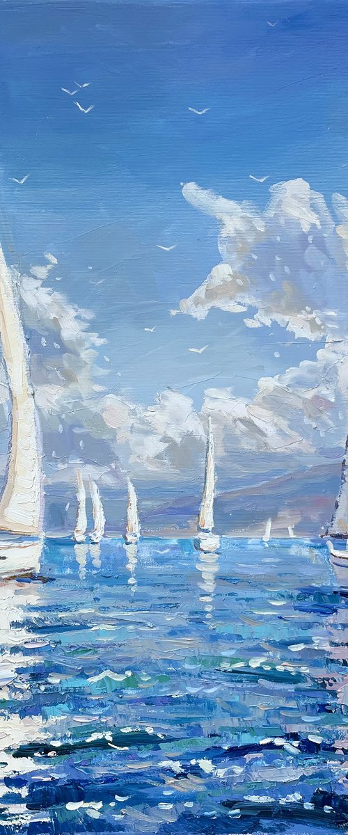 Sea by Evgeny Chernyakovsky
