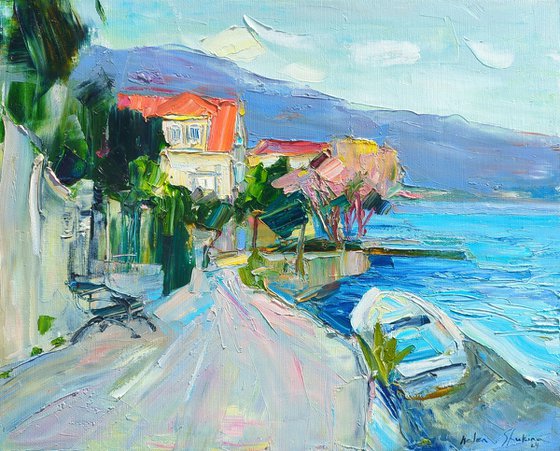 Summer walks. Adriatic