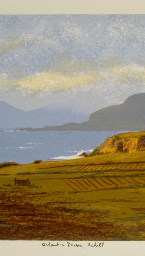 Atlantic Drive, Achill by Aidan Flanagan Irish Landscapes
