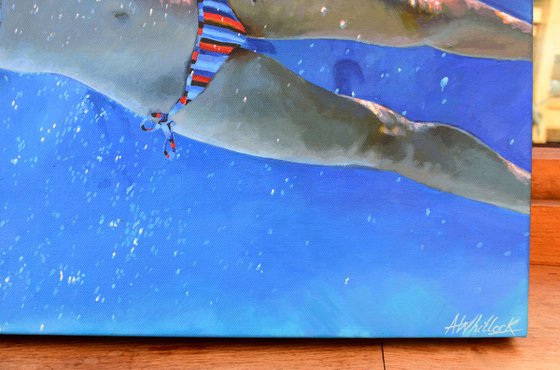 Underwater Painting - Set Afire