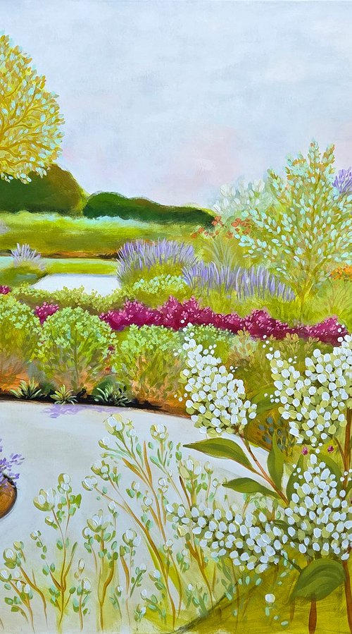 Summer Path by Karen Rieger