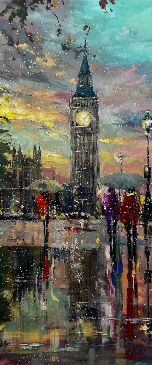 First Snow by Ewa Czarniecka