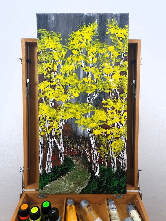 Heavenly Birches 5