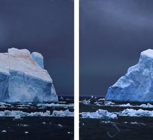 B & A #377 (diptych) by Alexander Lufer