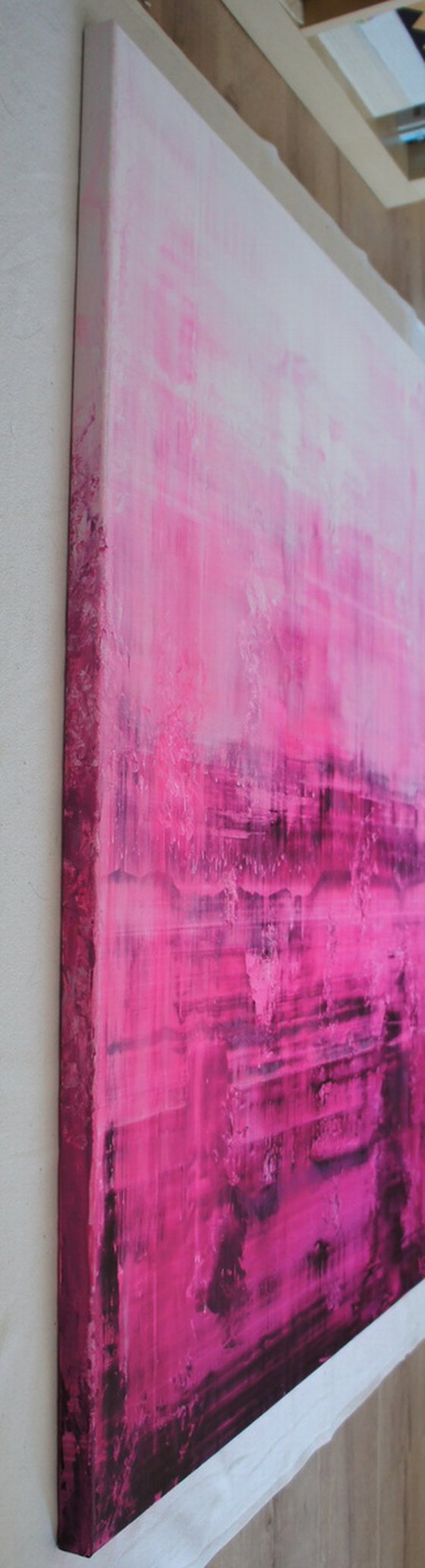 She Likes To Dream In Pink I - 80 x 120 cm - XXL (32 x 48 inches)