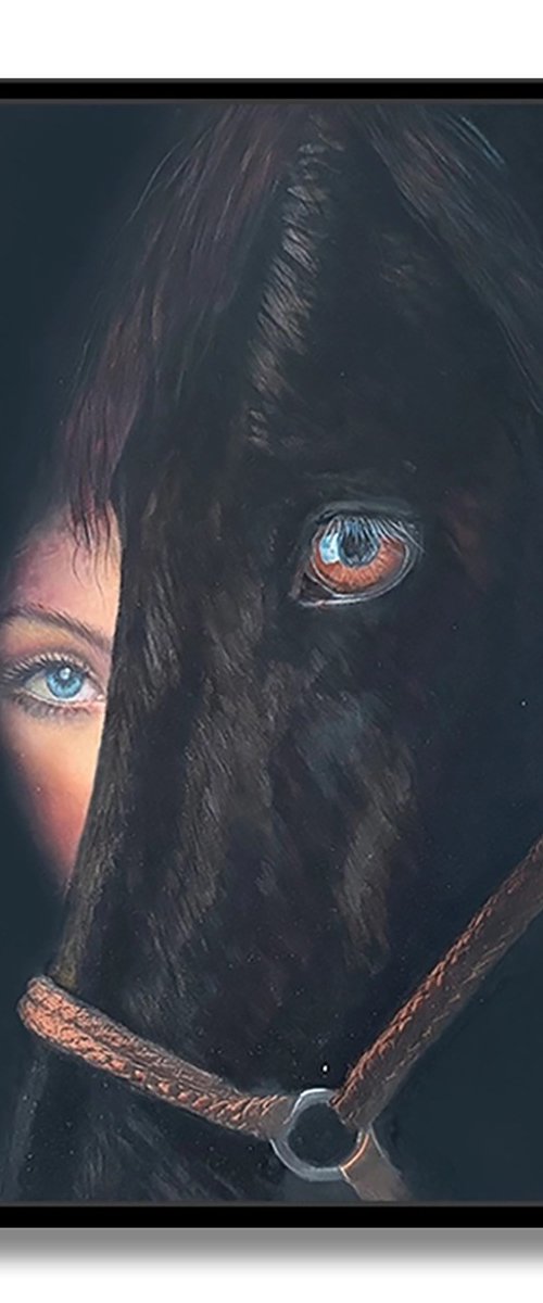 Sauvage Horse by Gardani Art