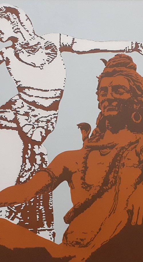 Shiv Parvati by Sonaly Gandhi