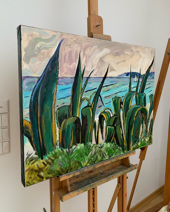 Agaves by the Sea