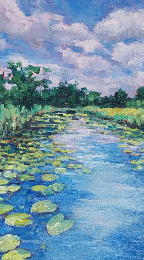 Tranquil Waters - Norfolk broads by Zoe Elizabeth Norman