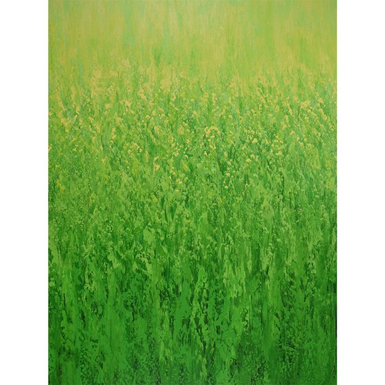 Sunshine Greens - Color Field