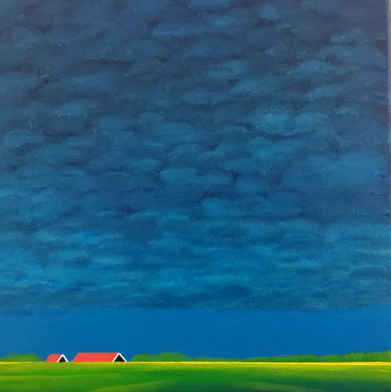A curtain of clouds
