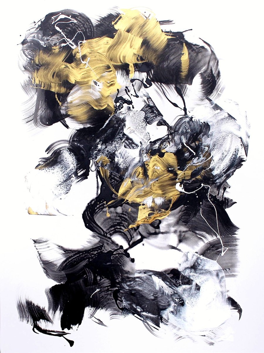  Golden Dust By Paresh Nrshinga Frsa, 36 X 48, Artwork For Sale On Artfinder