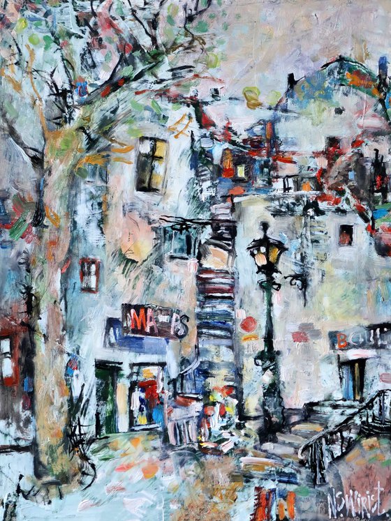 Twilight in Montmartre