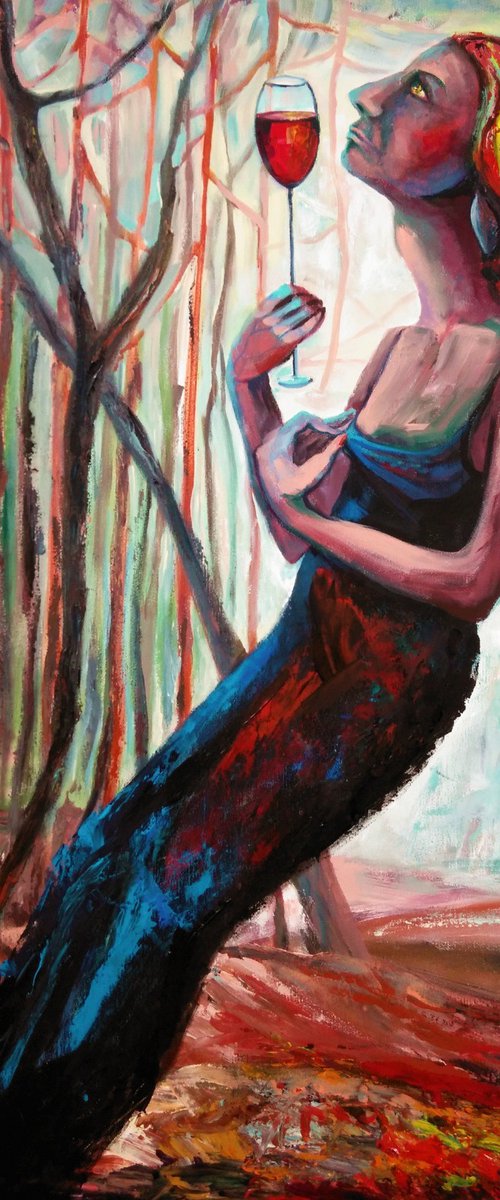 RECLINE AGAINST THE AUTUMN AIR by Elisheva Nesis