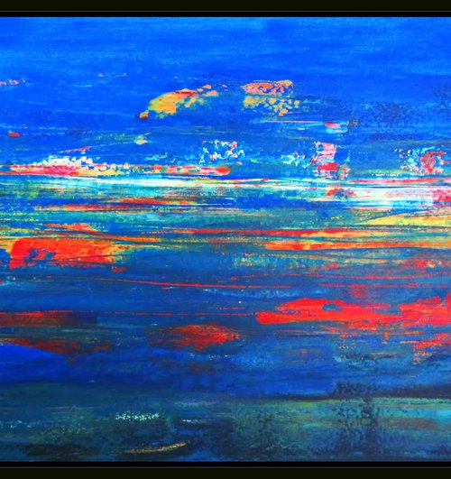 SUNSET  IN  BLUE by Tomaž Gorjanc - Tomo