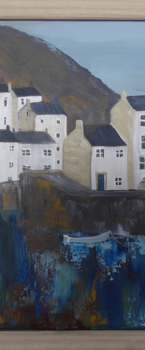 Polperro Reflections by Elaine Allender