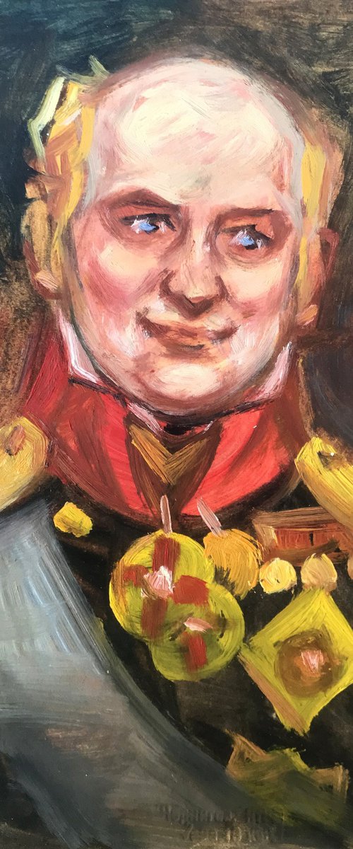 Portrait of a General by Oleg and Alexander Litvinov