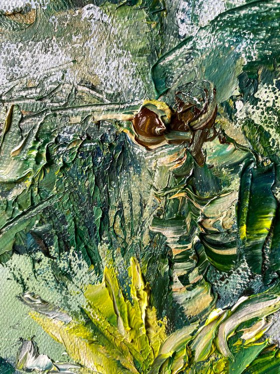 Bali Jungles Abstract Landscape