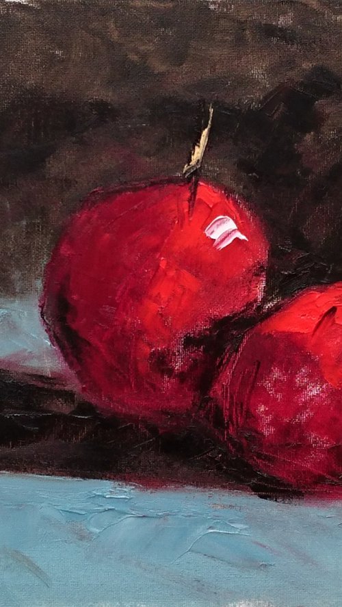 Two Cherries by Alan Harris