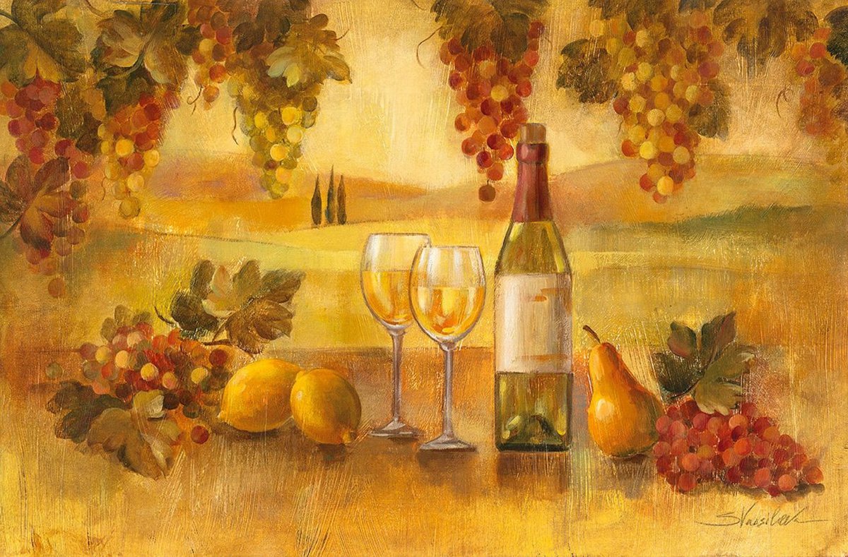 Afternoon Chardonnay by Silvia Vassileva
