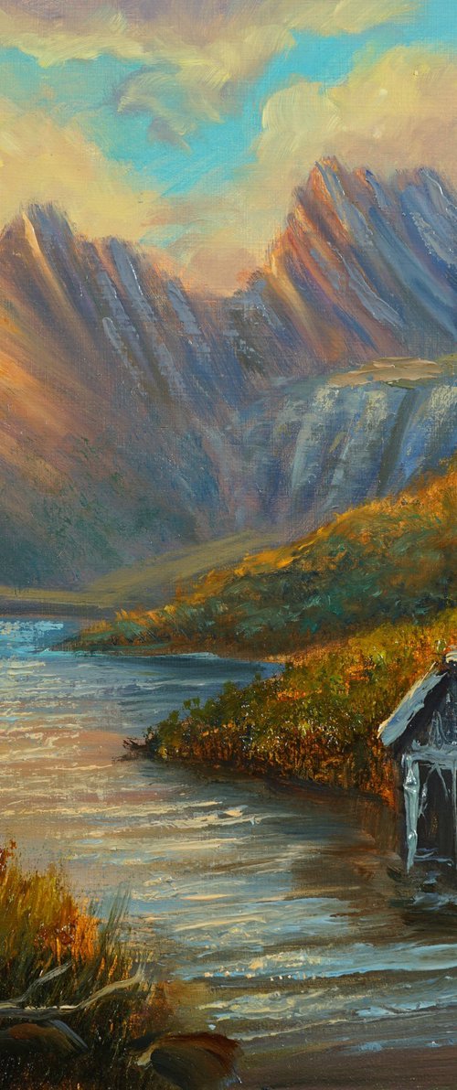 Morning Light Cradle Mnt by Christopher Vidal
