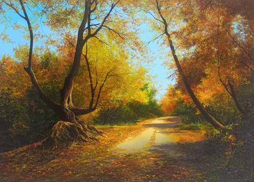 Golden Trail by Sergei Miqaielyan