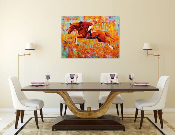 Show. Horses series.