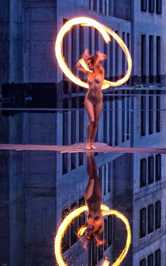Fire & Water II. - Art Nude