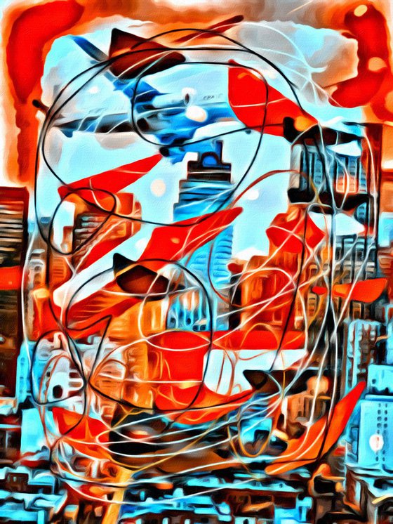 Abstract city