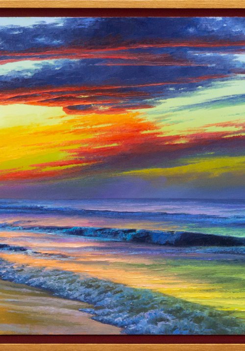 SEA SUNSET 08 by Oleksii Vylusk