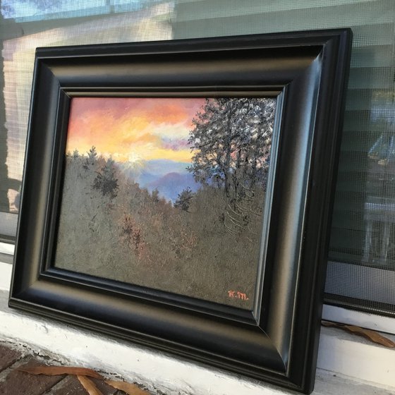 SUNRISE AT NEWFOUND GAP