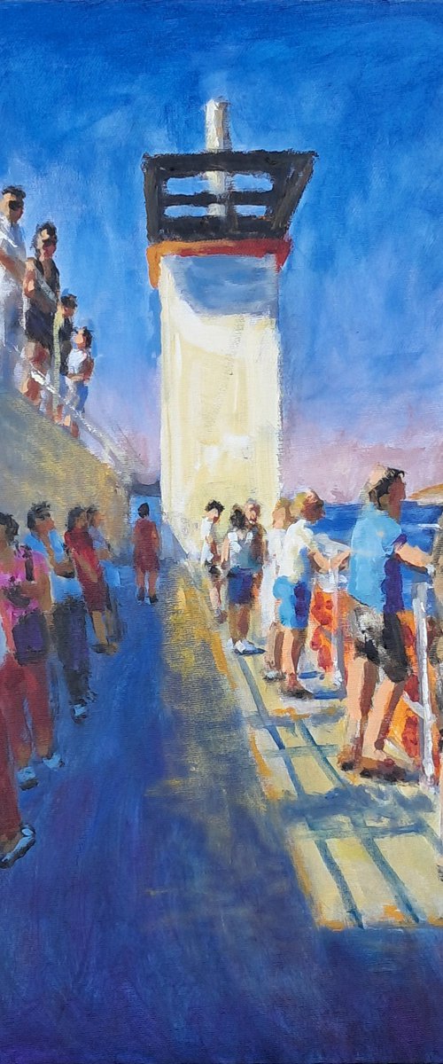 The arrival by Dimitris Voyiazoglou