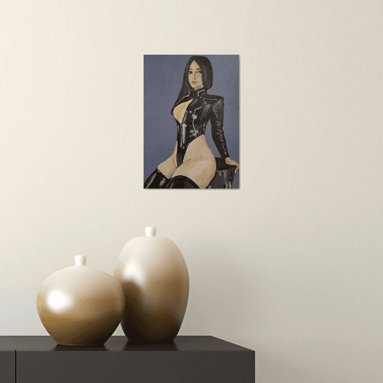 Máscara de latex