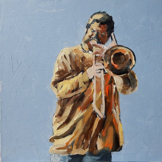 Solo on trombone.