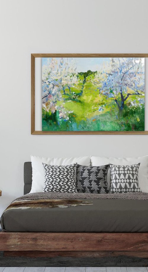" Summer garden " by Yehor Dulin