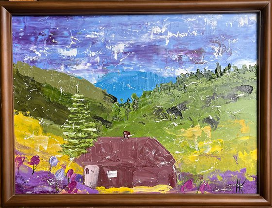 Carpathians Painting