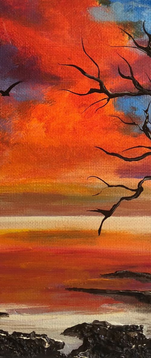 Tree spirit by the sea by Marja Brown